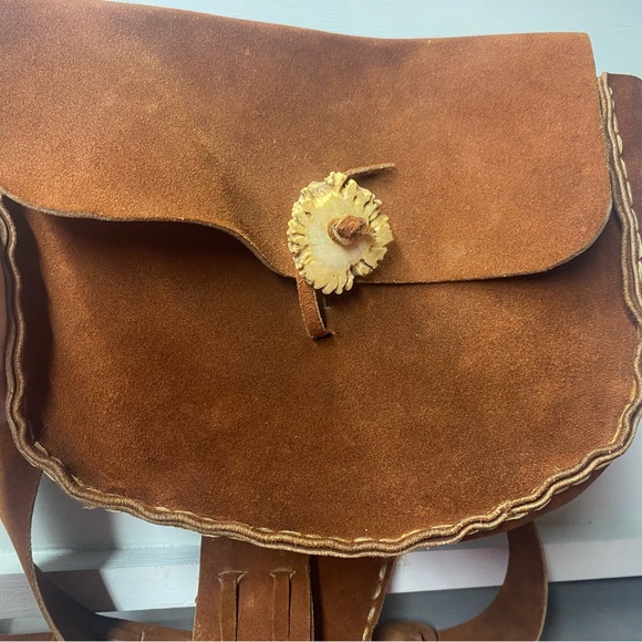 Custom handmade 100% genuine leather Crossbody Bag. - Picture 1 of 10